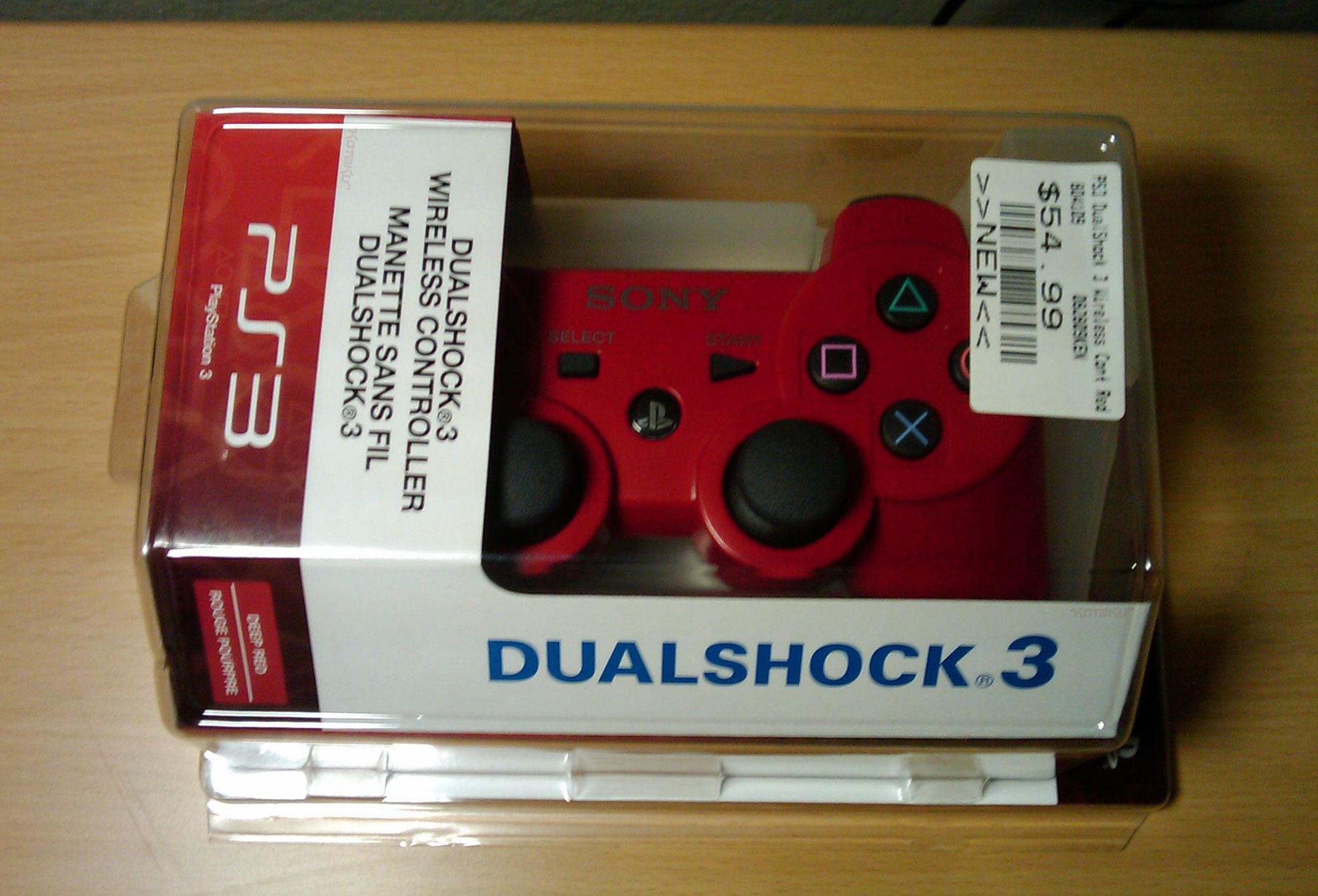 red_dualshock3 Cherry red?