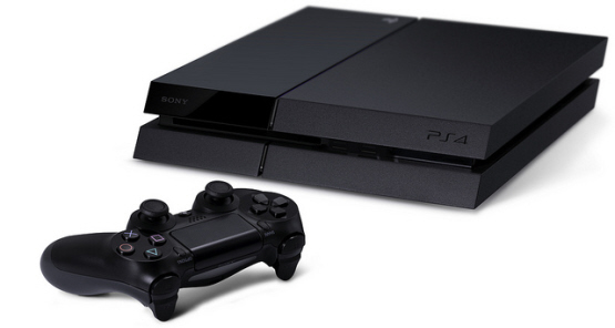 playstation4consolelayingflat