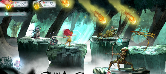 Child of Light battle