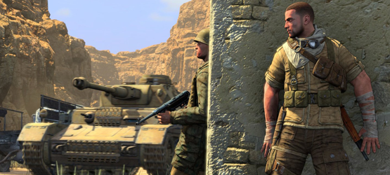 Sniper Elite 3 tank