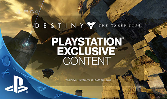 Destiny PS4 exclusive content