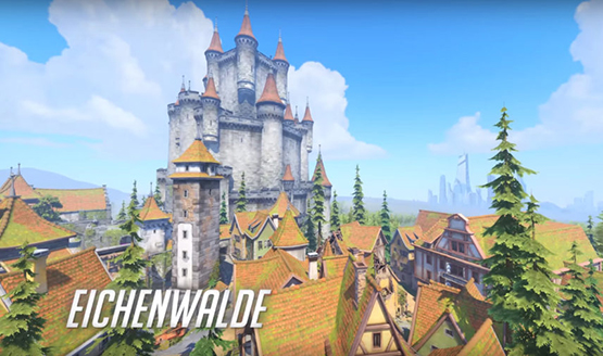 Overwatch Eichenwalde map