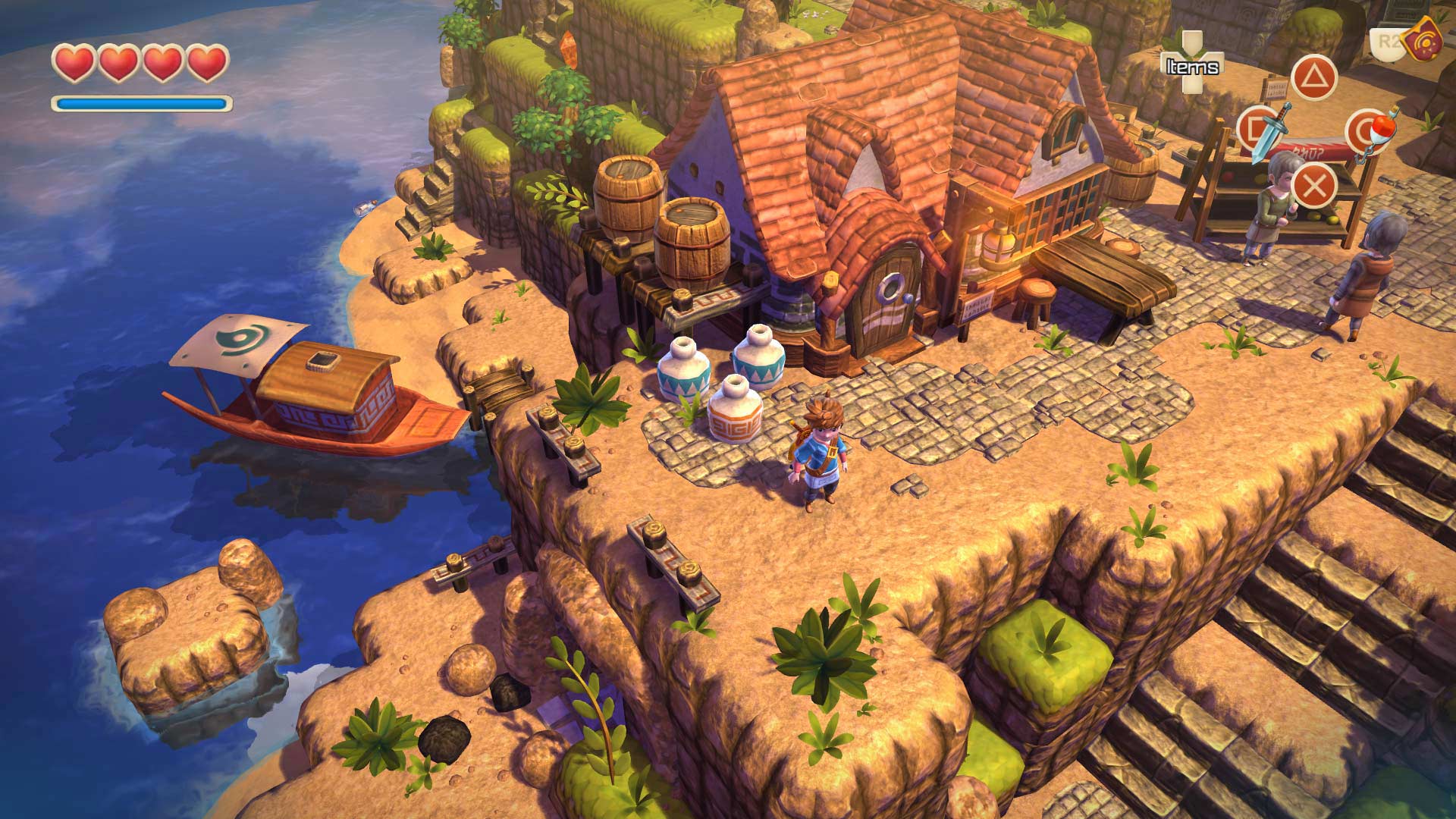 Oceanhorn Monster of Uncharted Seas PS4 Review