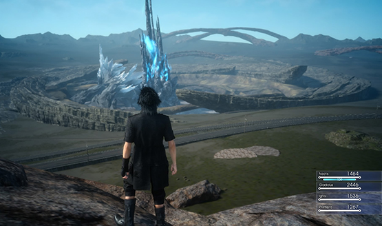 Final Fantasy XV map size