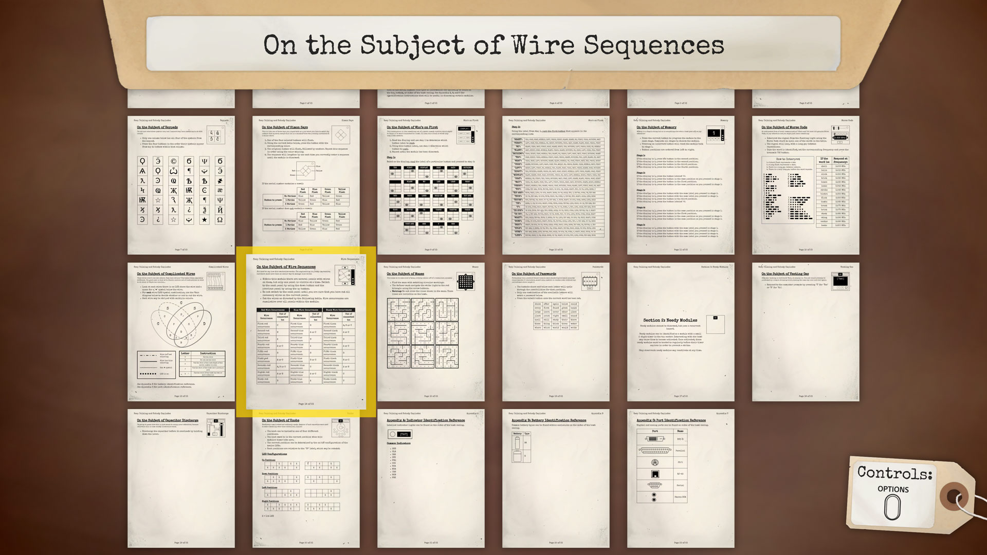 Keep Talking and Nobody Explodes manual