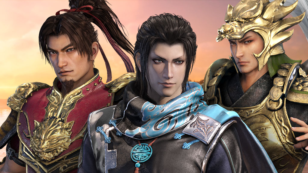 Dynasty Warriors 9 Characters - Sun Ce, Jia Chong, Ma Chao