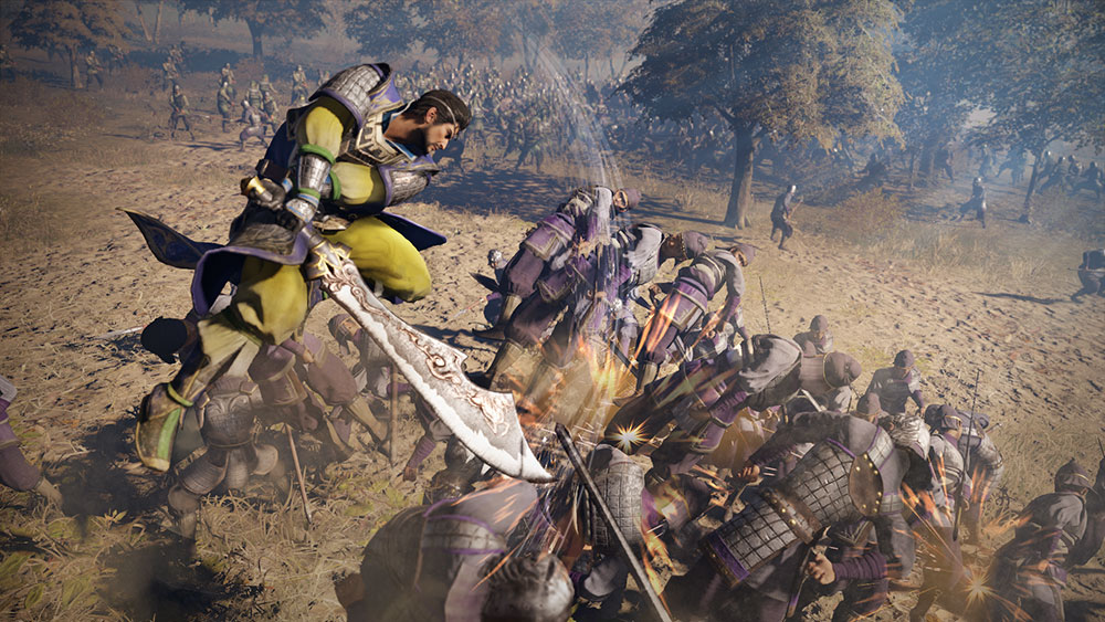 Dynasty Warriors 9 State Combo Xiahou Dun