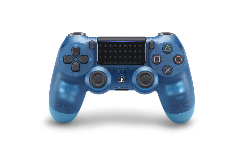 dualshock 4 colors blue crystal