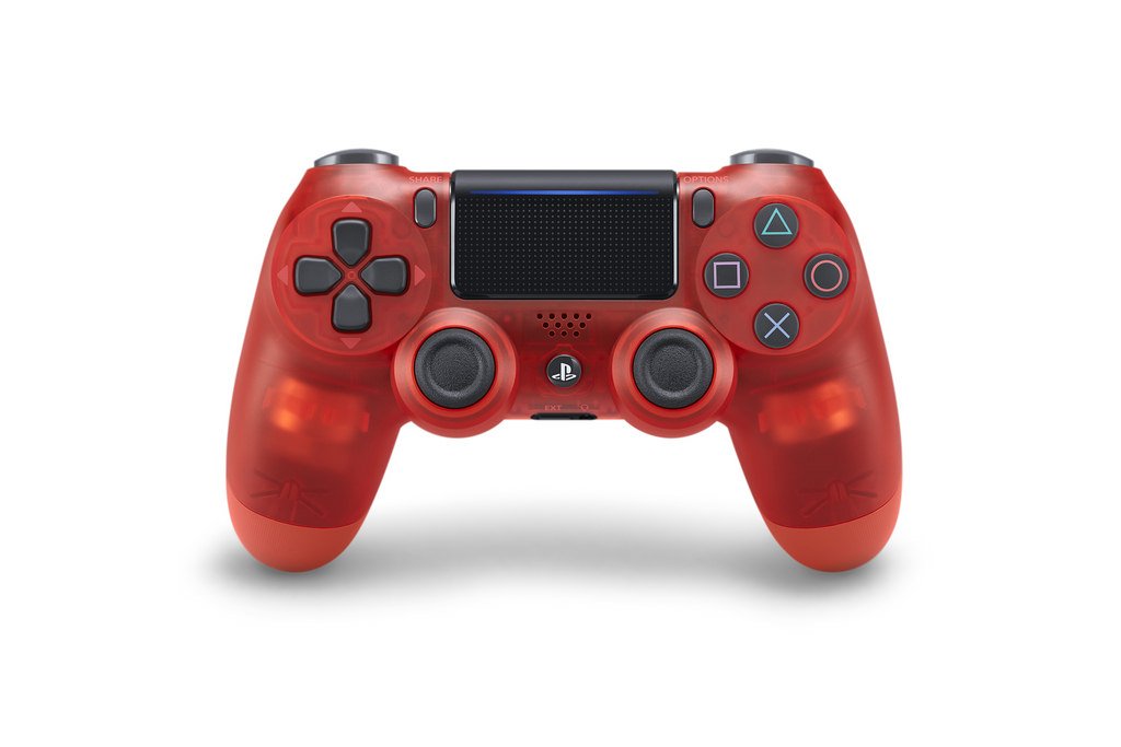 dualshock 4 colors red crystal