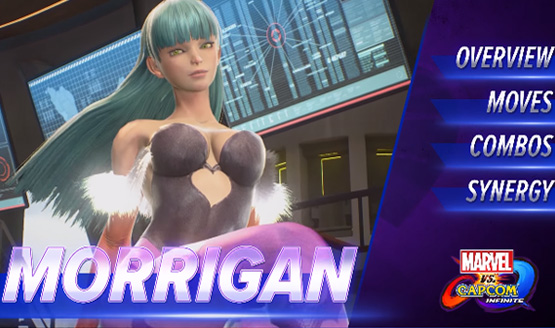 morrigan marvel vs capcom infinite tutorial