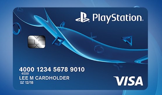 playstation credit card