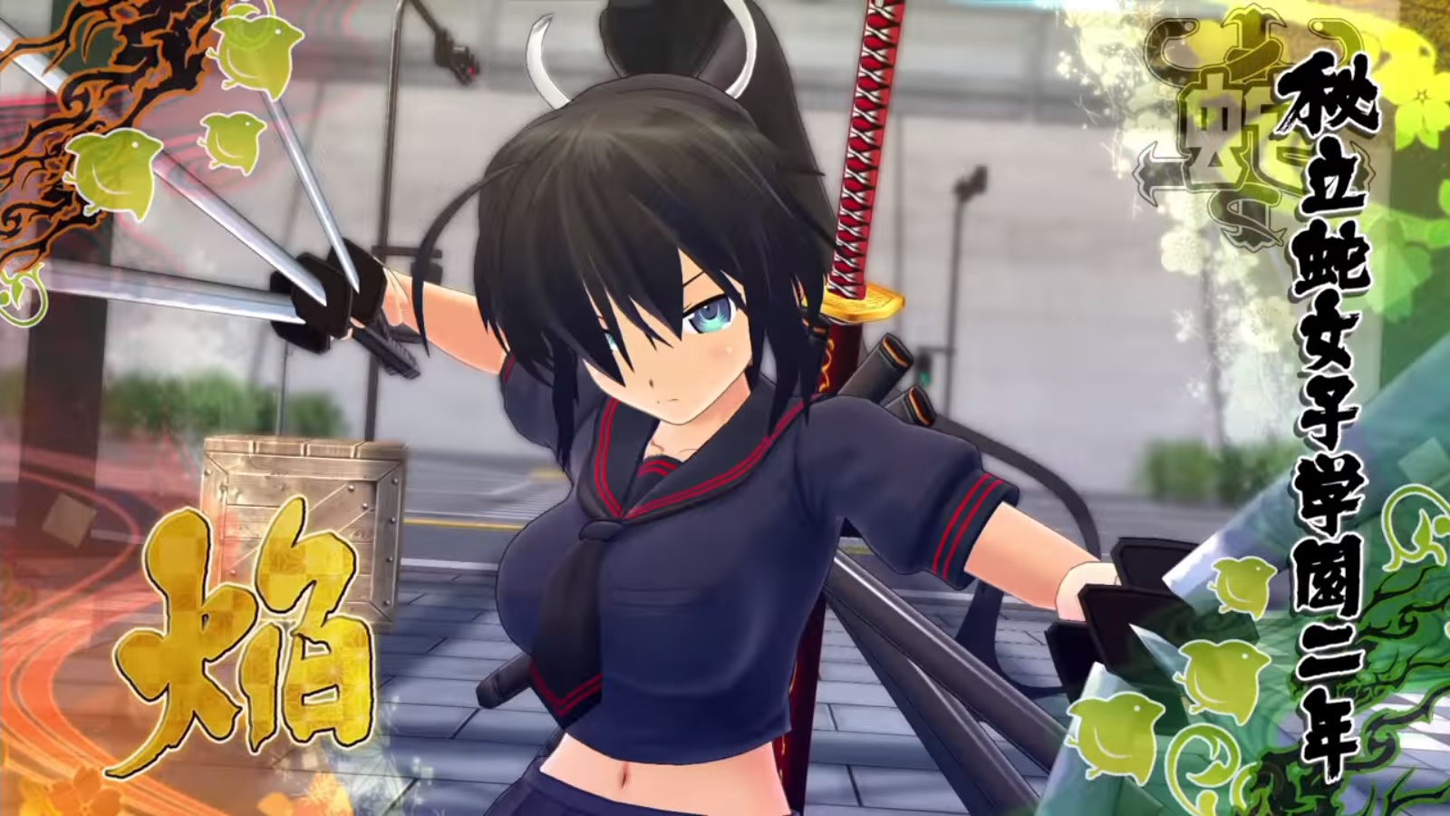 Senran Kagura Burst ReNewal gameplay