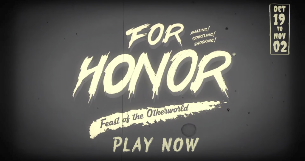 for honor halloween event