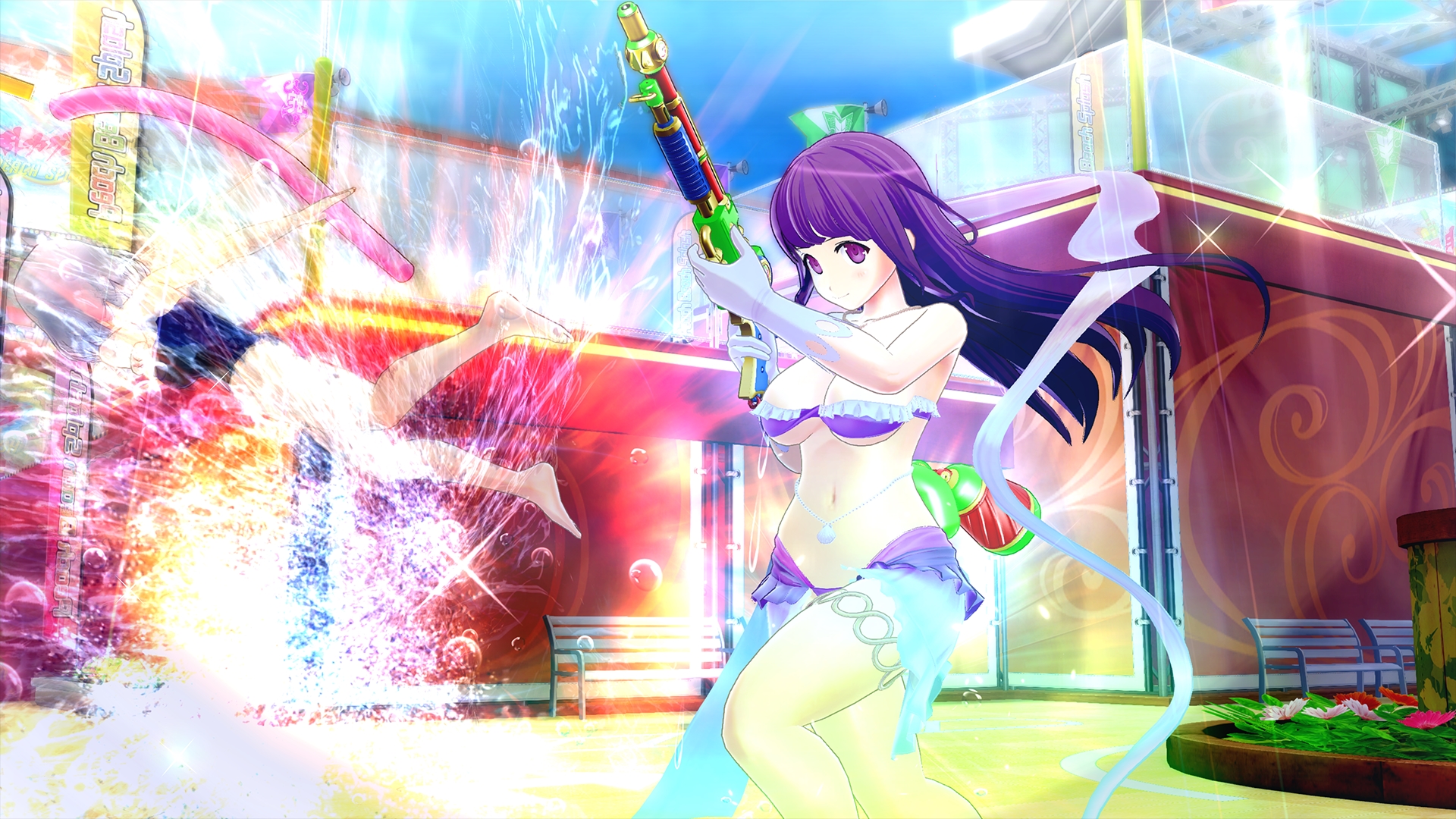 Senran Kagura Peach Beach Splash DLC - Sakurazaki Rinka