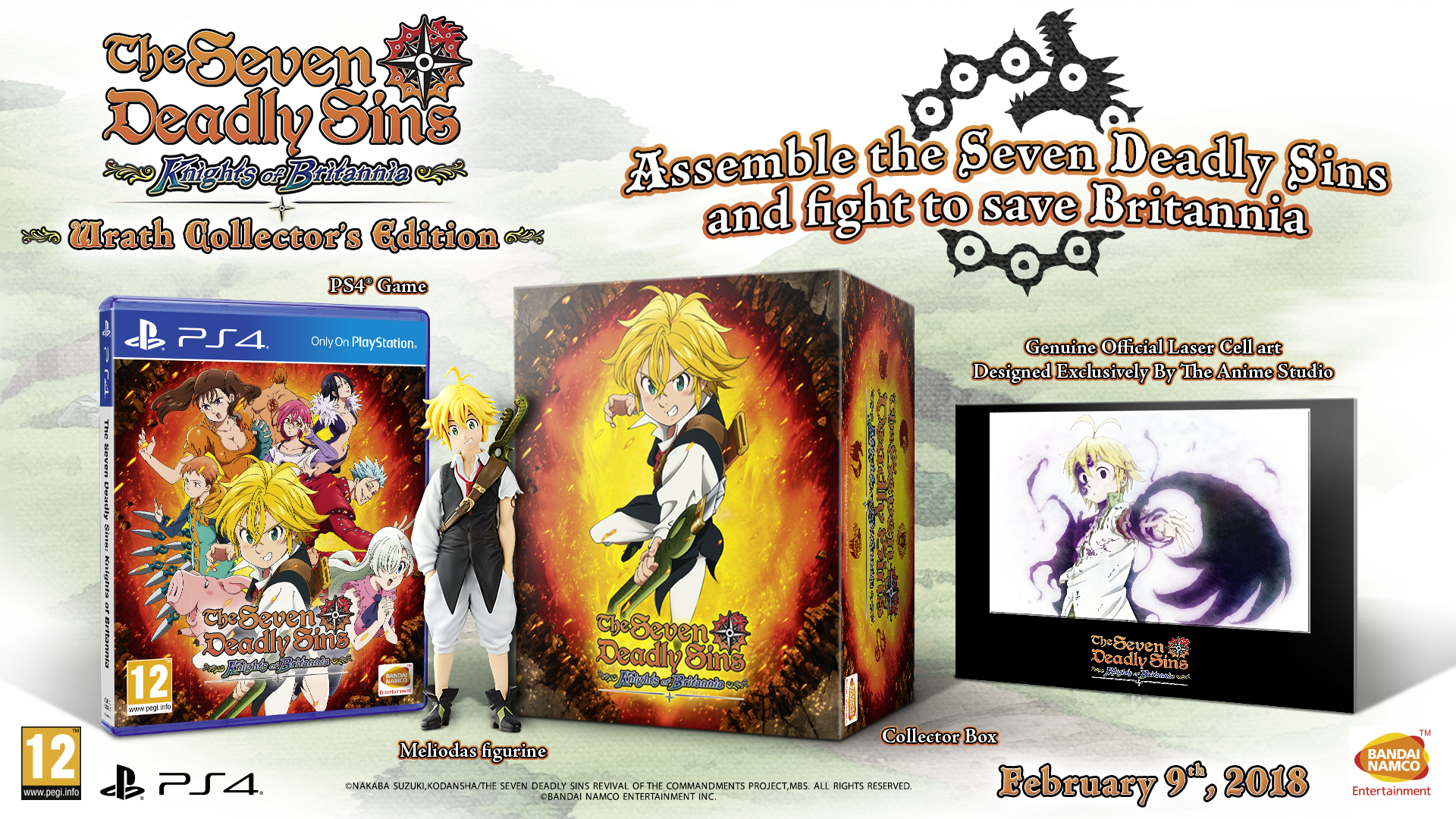 seven deadly sins ps4 collectors edition