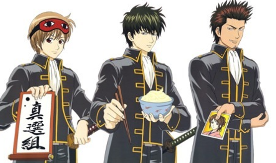 Gintama Rumble characters Shinsengumi