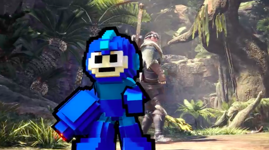 Mega Man Monster Hunter World