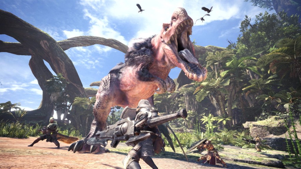 monster hunter world gameplay