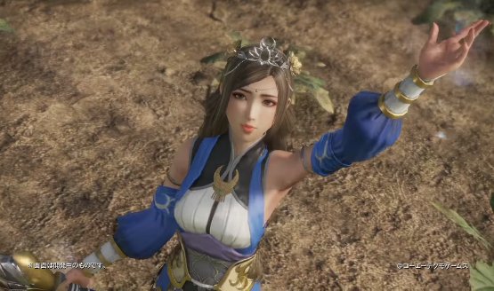 Dynasty Warriors 9 Cai Wenji gameplay