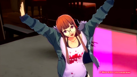 persona 5 dancing star night futaba