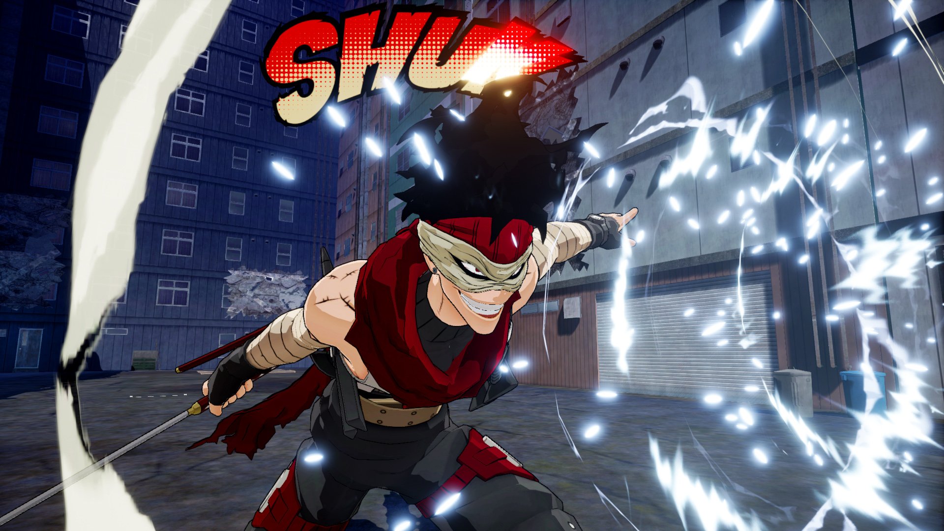 my hero academia ones justice stain screenshot