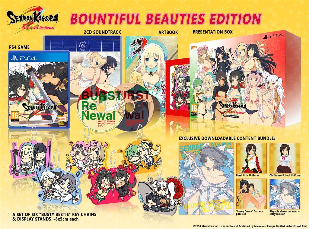 senran kagura burst renewal collectors edition