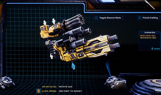 mothergunship gun crafting demo