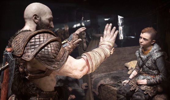 God of War Atreus and Kratos