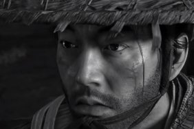 Ghost of Tsushima Gameplay black and white