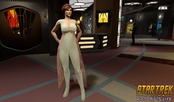 Star Trek Online Victory is Life Leeta Bridge Officer giveaway