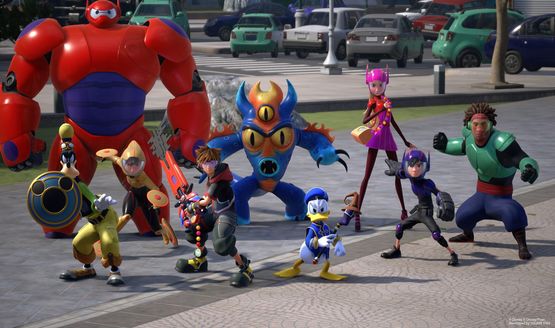 kingdom hearts 3 big hero 6 world