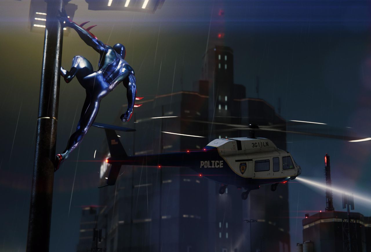 Spider-Man PS4 Police