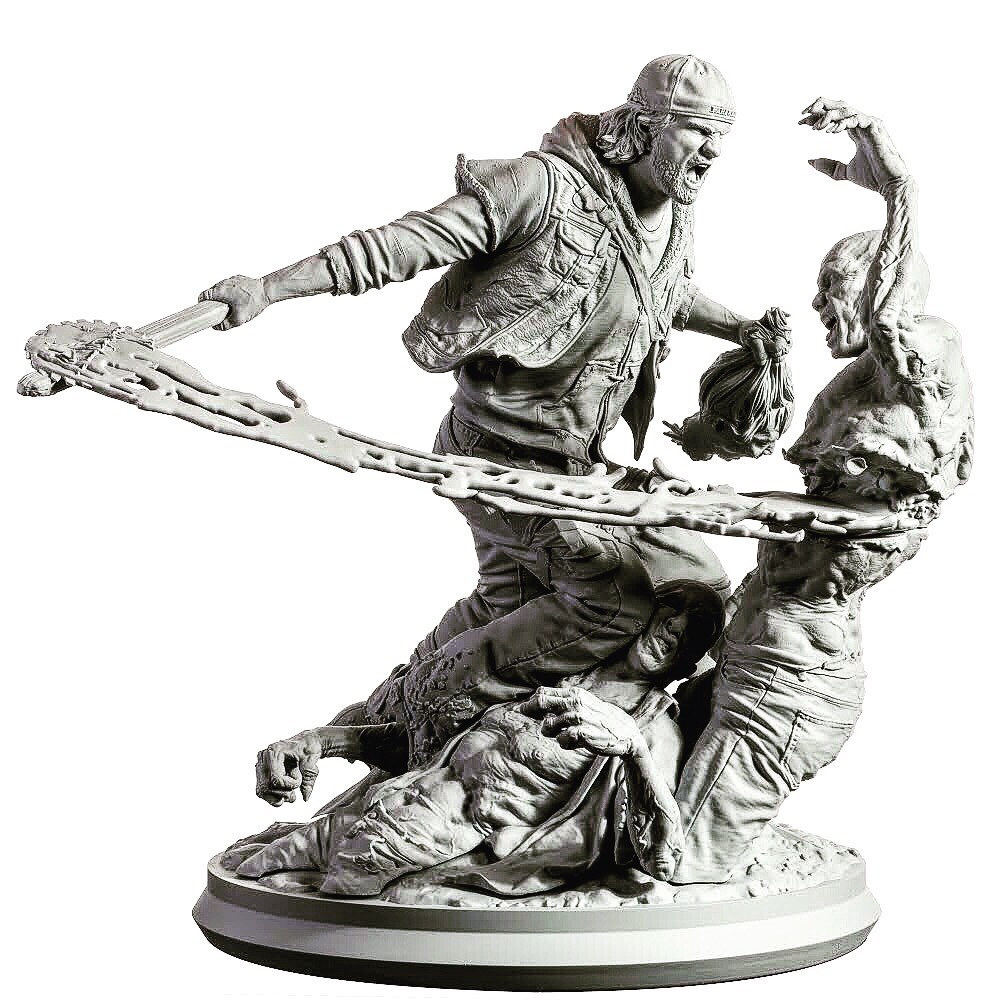 days gone statue playstation gear