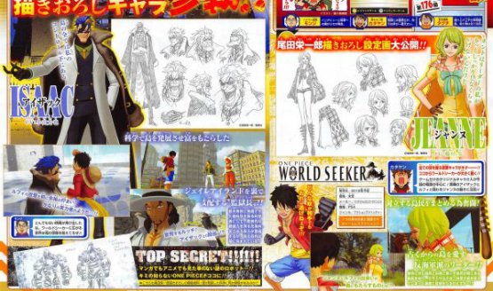 one piece world seeker original characters