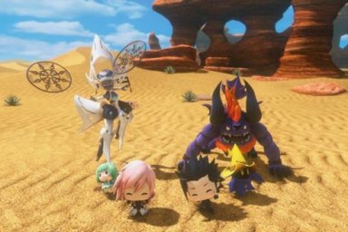 world of final fantasy maxima gameplay