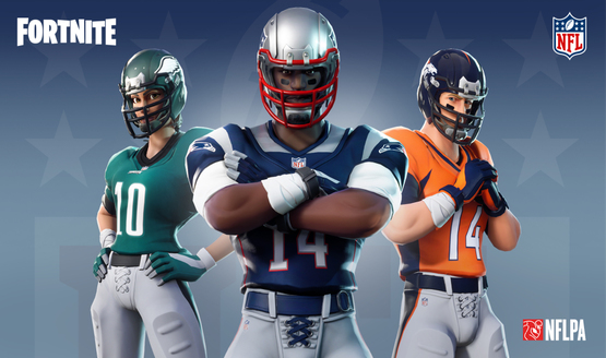 fortnite nfl skins removed