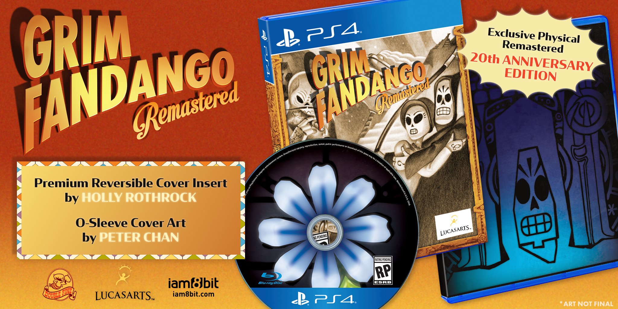 Grim Fandango Remastered Disc