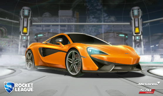 rocket league McLaren 570S DLC