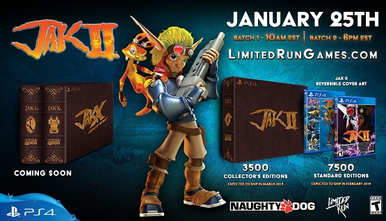 limited run games jak ii