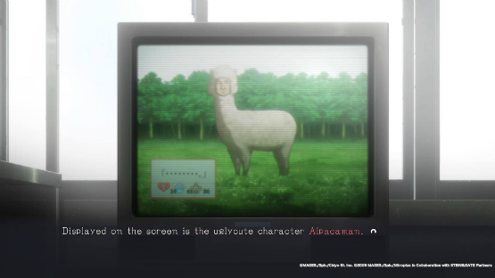 Steins;Gate Elite Alpaca Man steinsgate review