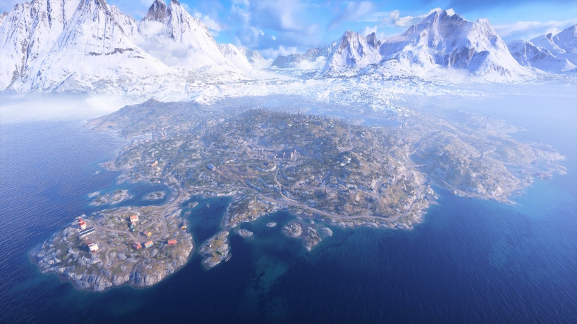 Halvøy Battlefield 5 Firestorm map