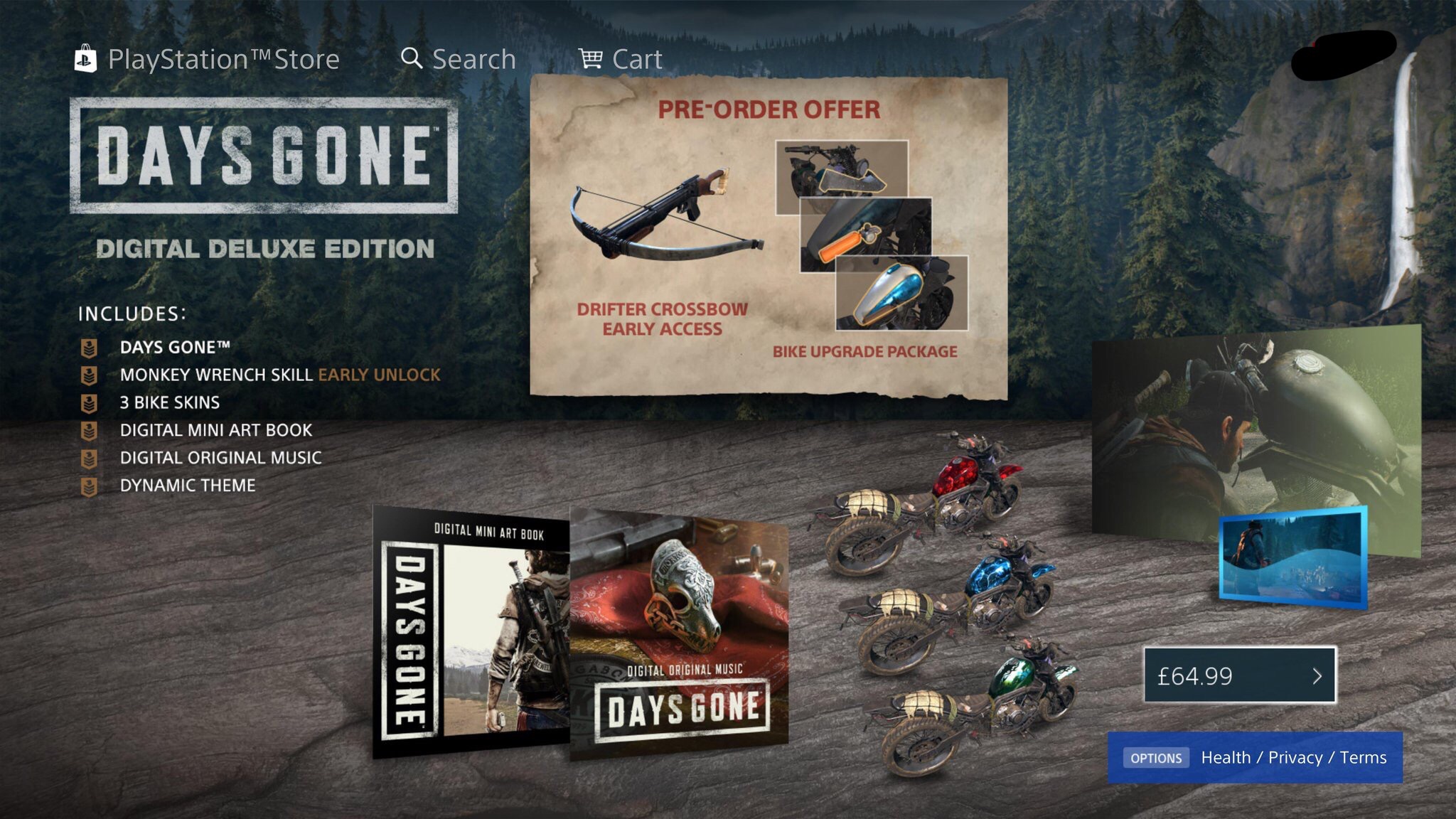 Days Gone Digital Deluxe Edition