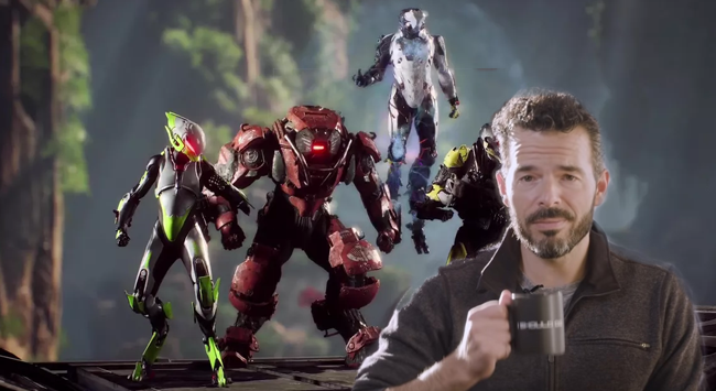 Video game developer commentary anthem casey hudson