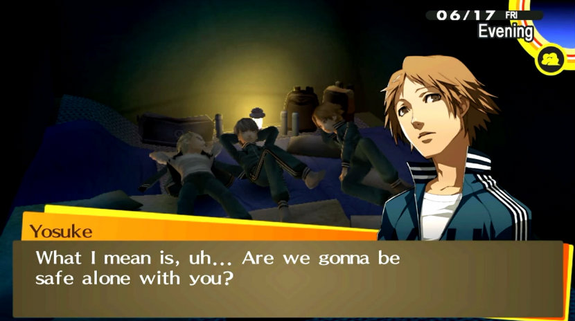 persona 4 themes yosuke