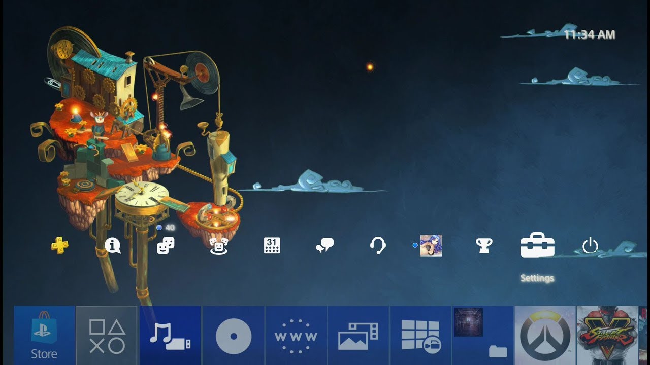 Free PS4 Theme