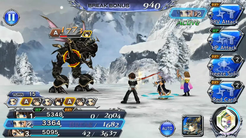 ps4 mobile game ports final fantasy dissidia opera omnia