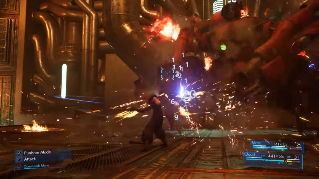 Final Fantasy VII Remake Combat Remains True to the Original Game