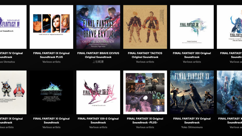 final fantasy soundtracks