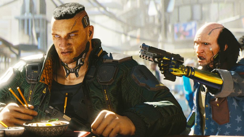 cyberpunk 2077 cover art