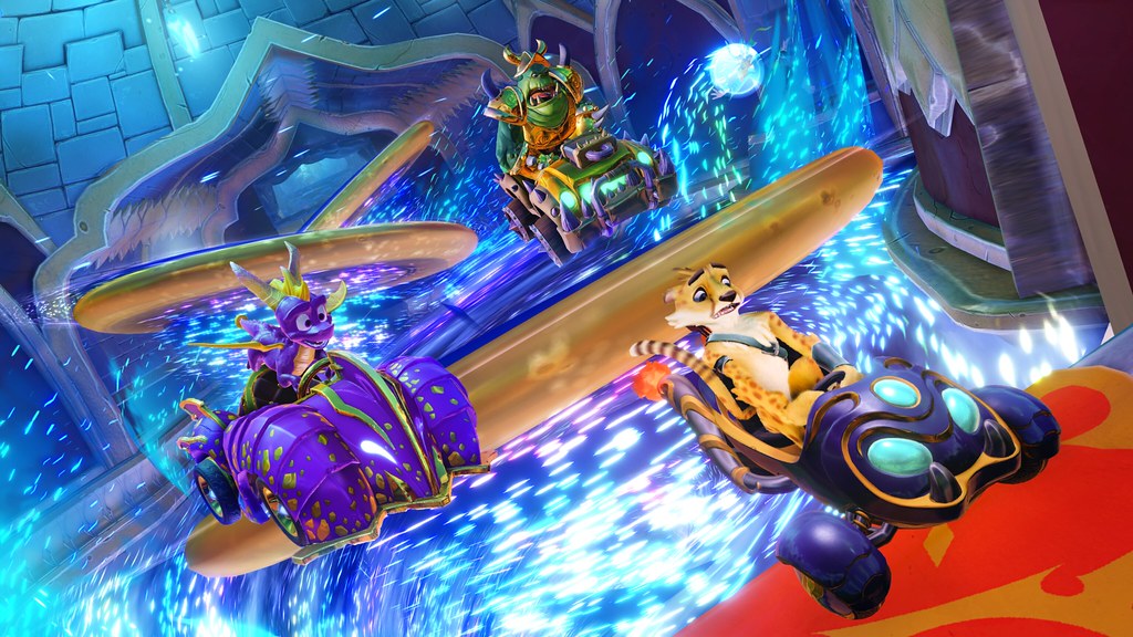 spyro crash team racing